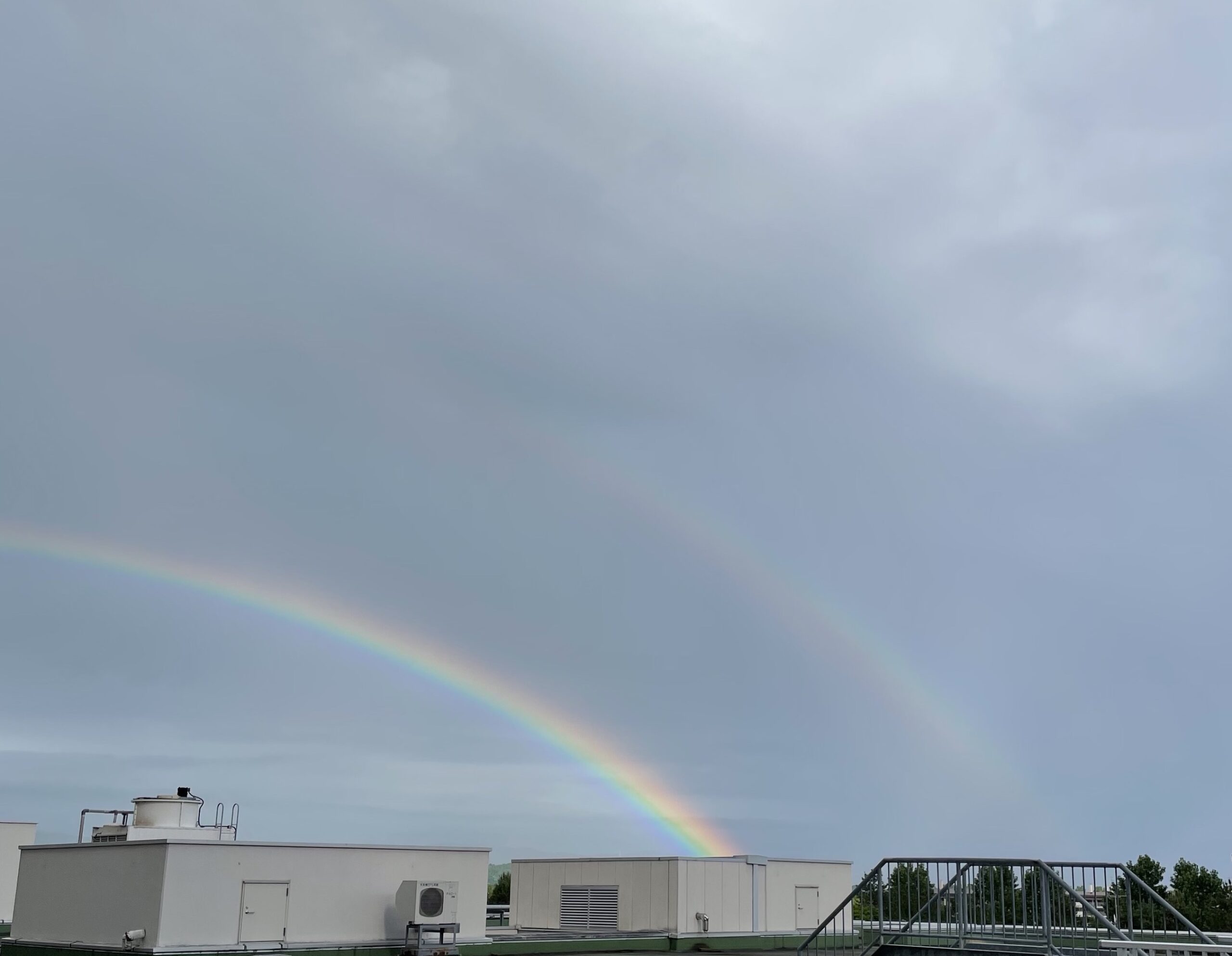 雨上がりの空に 旭川医大小児科